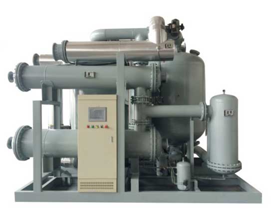 零氣耗壓縮熱再生吸附式壓縮空氣干燥機(jī)